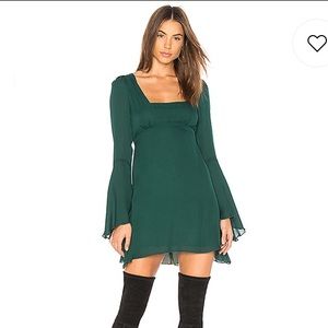 Stone Cold Fox Fisher Dress Emerald Green